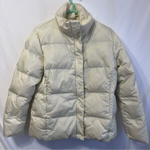 Joe Fresh Woman’s XL Cream Down Filled Puffer Jacket